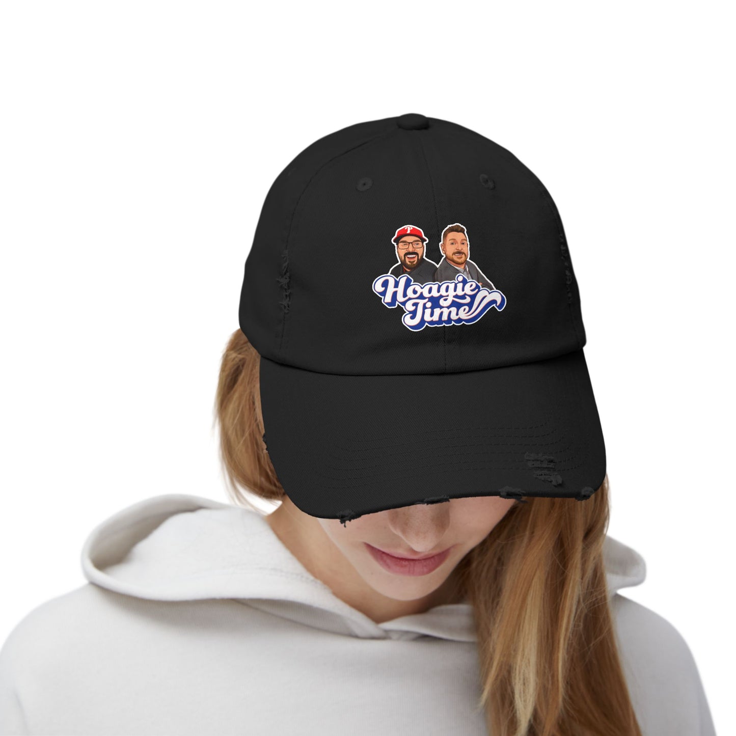 Hoagie Time Unisex Distressed Cap -