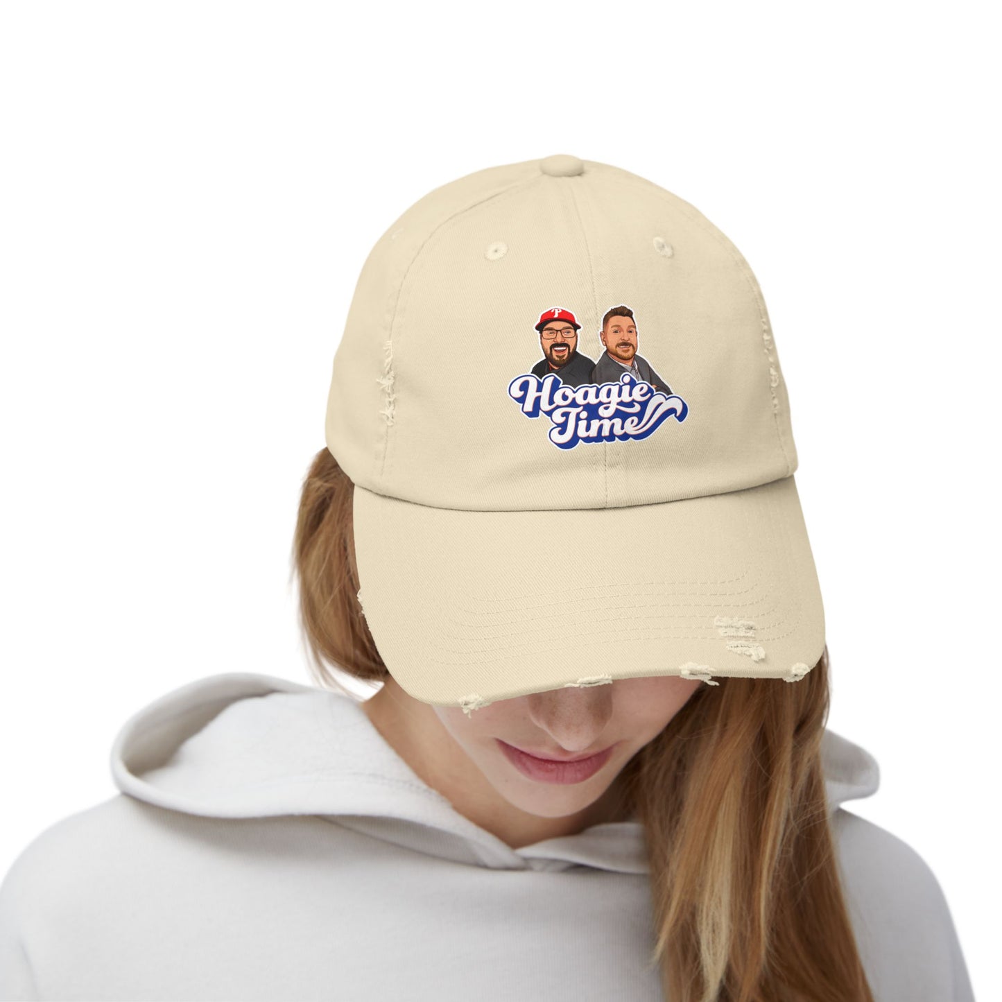 Hoagie Time Unisex Distressed Cap -