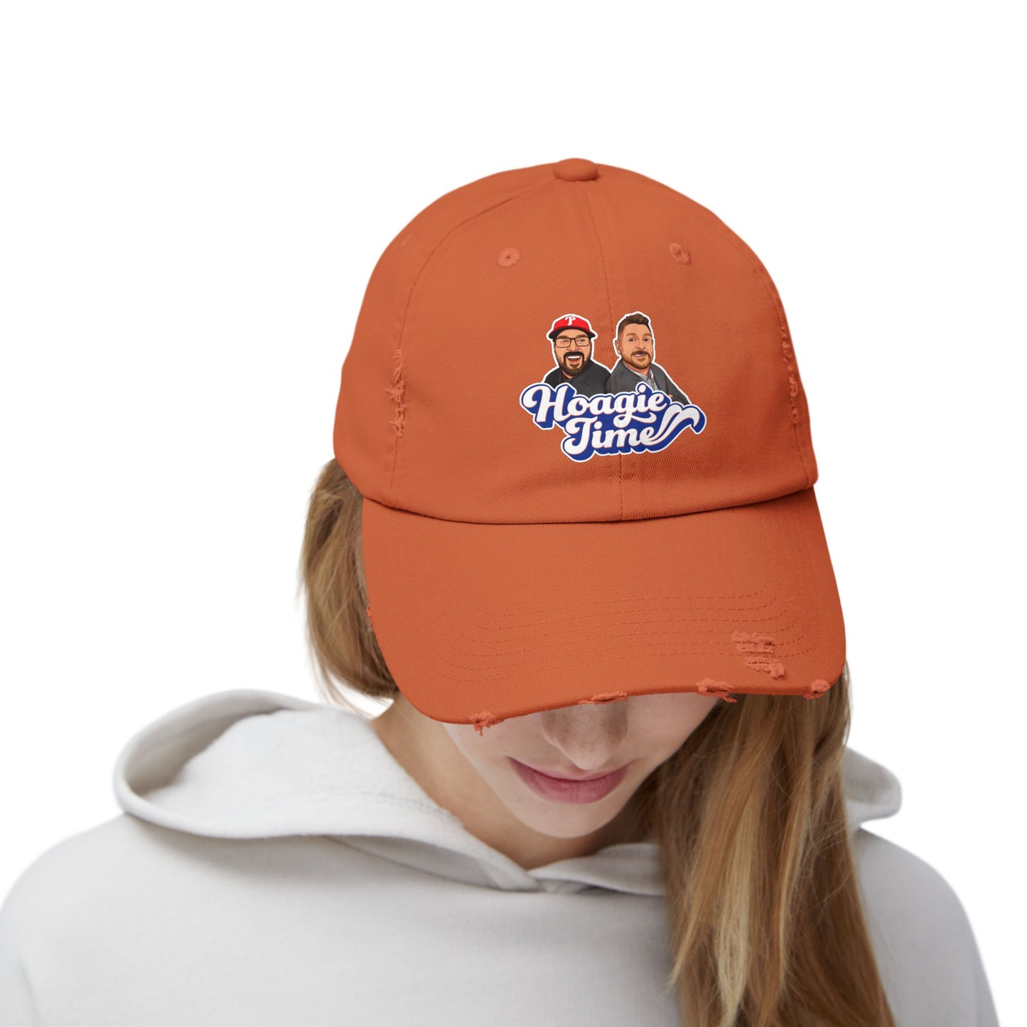 Hoagie Time Unisex Distressed Cap -